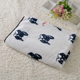 For Common Dogs Blanket Non-slip Seat Cushion (Option: Beige Jarre Aero Bull-80x100cm)